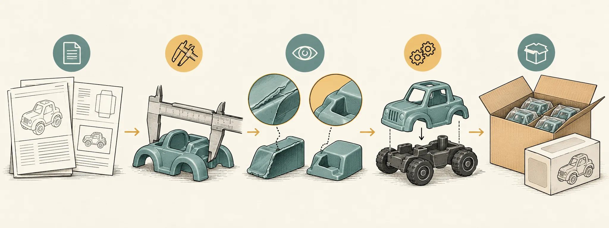 Diagram: Auditing selected ToysBridge product records: are package and carton fields quot