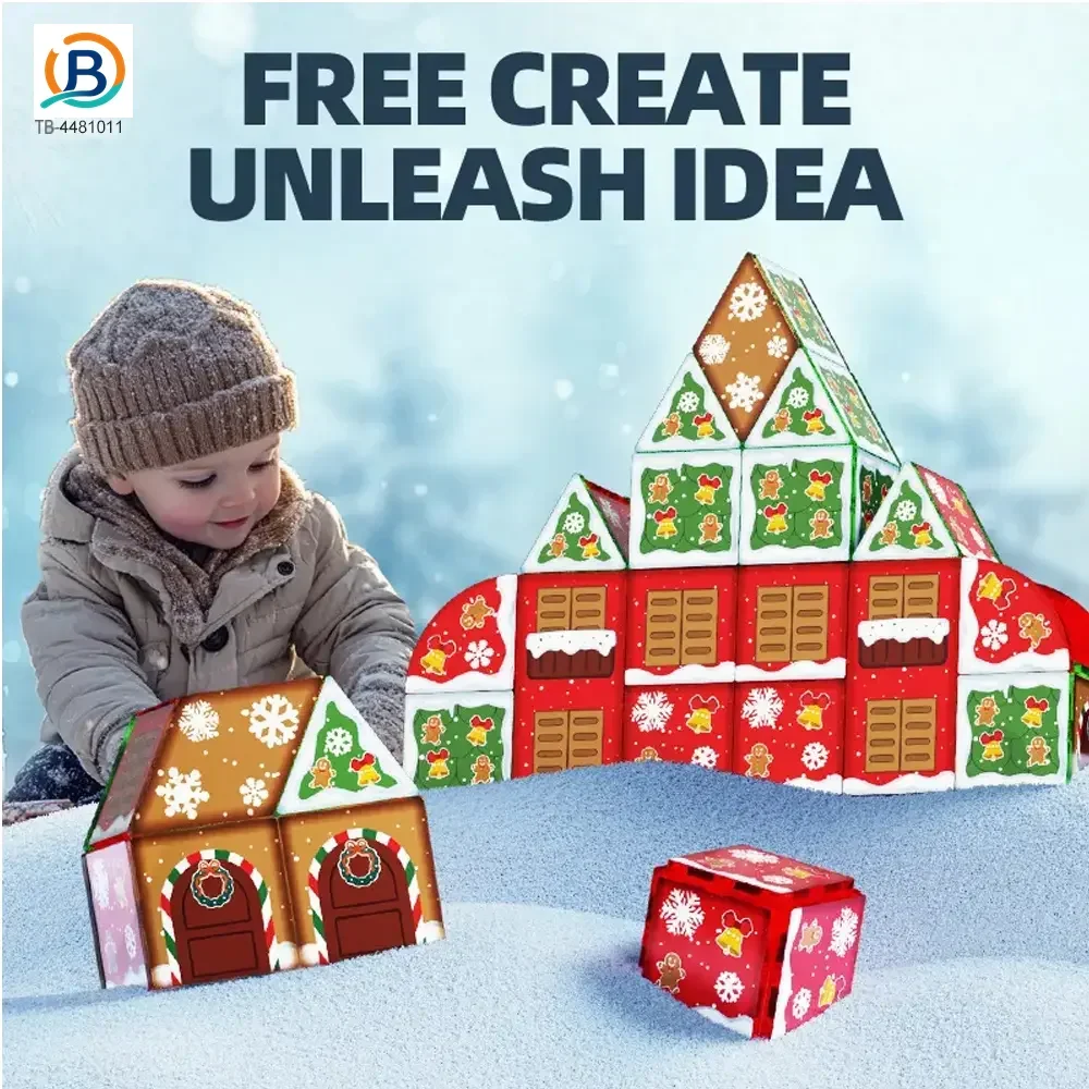 Christmas Magnetic Building Block Sets (TB-4481011) — product photograph 4