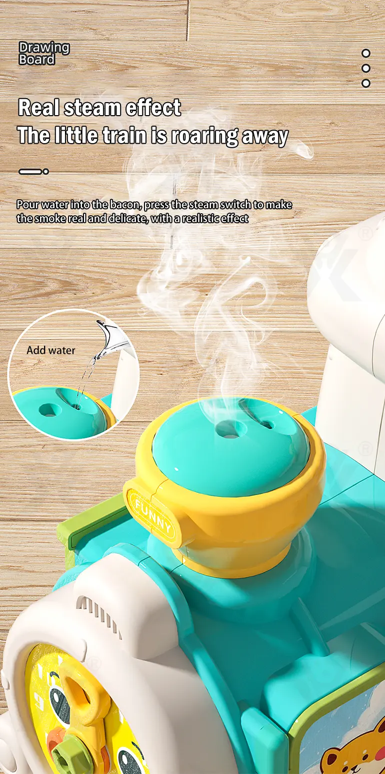 Baby Walkers,Steam Train Shape (TB-4900002) — illustrated product details, panel 5