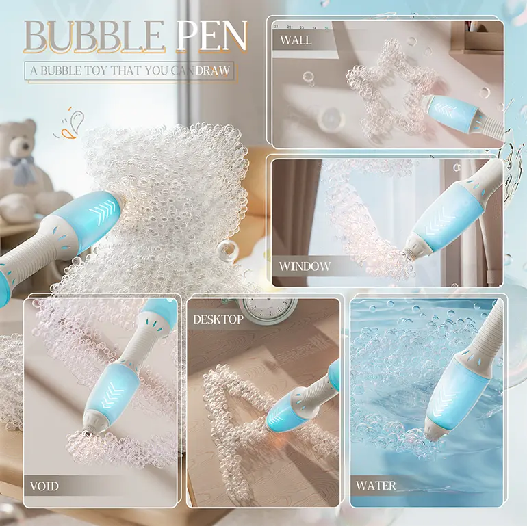 Automatic Bubble Wand Toys (TB-4834168) — illustrated product details, panel 5