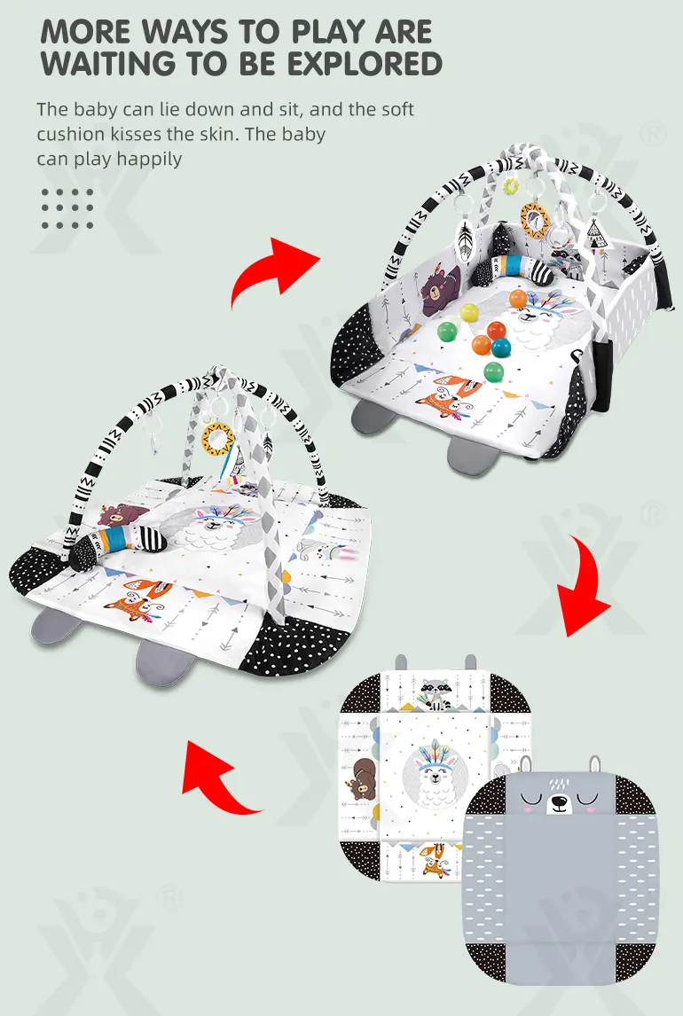 Baby Play Mats for Tummy Time, Crawling & Sensory Learning (TB-4092323) — illustrated product details, panel 3