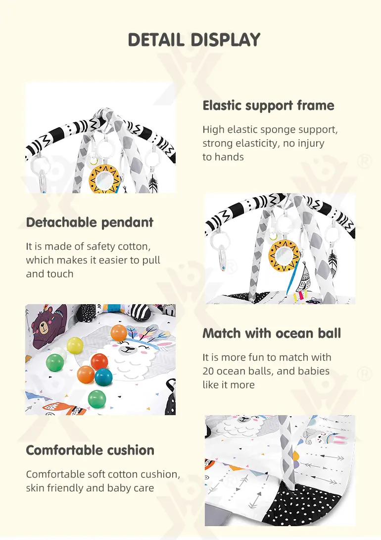 Baby Play Mats for Tummy Time, Crawling & Sensory Learning (TB-4092323) — illustrated product details, panel 5