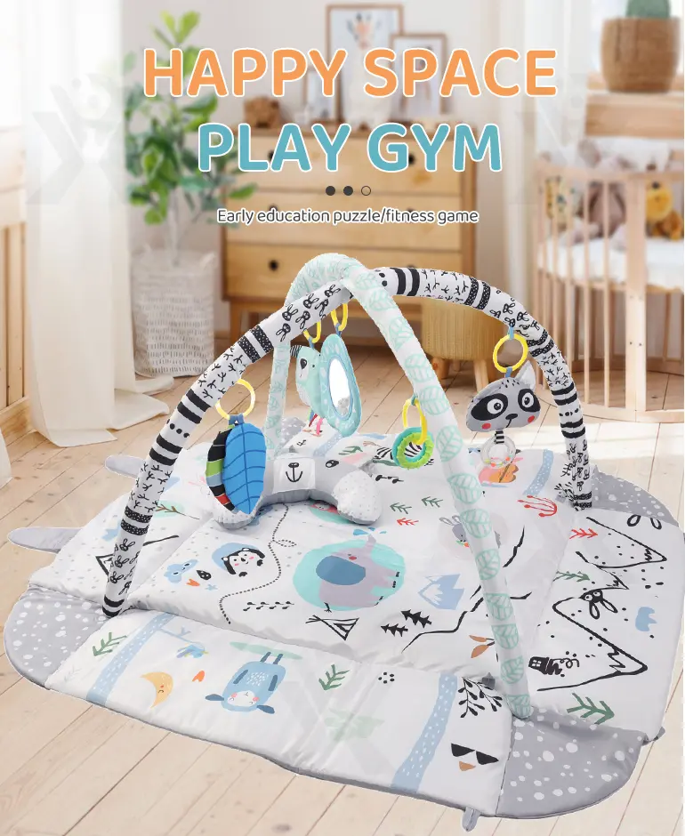 Baby Playmats for Sensory Development and Safe Playtime (TB-3922820) — illustrated product details, panel 1