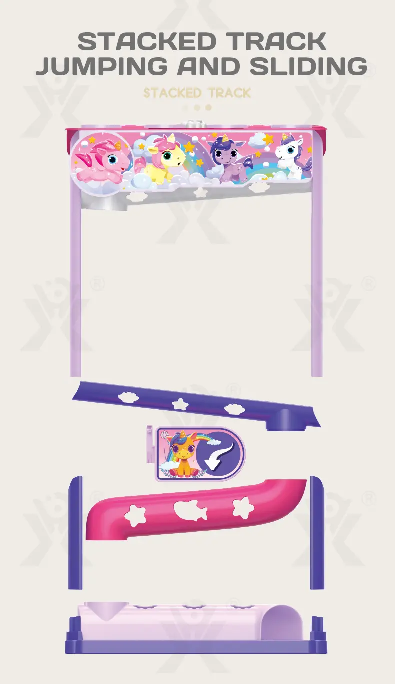 Wholesale Ball and Track Toys, with Music and Lights (TB-4537292) — illustrated product details, panel 2