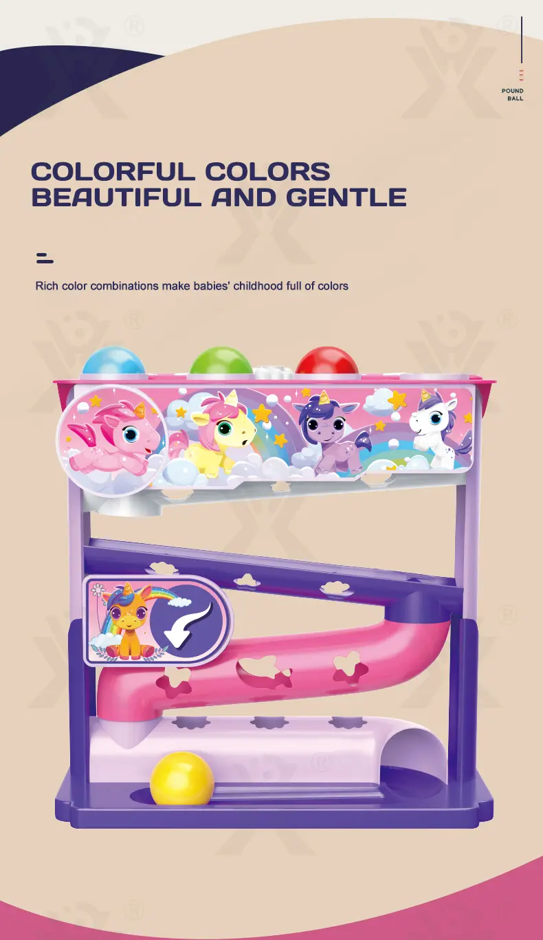 Wholesale Ball and Track Toys, with Music and Lights (TB-4537292) — illustrated product details, panel 3