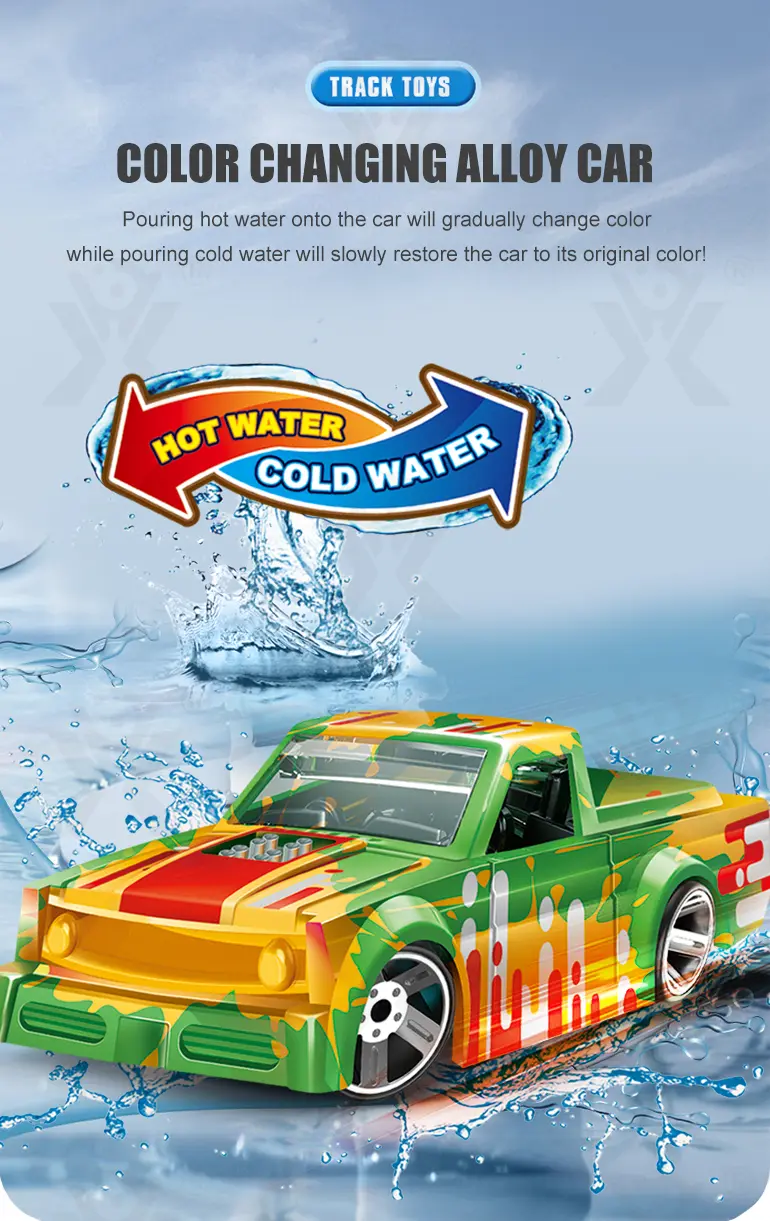 Car Wash Toy Sets, Equipped with Manual Water Spray System and Alloy Toy Car (TB-4526045) — illustrated product details, panel 6