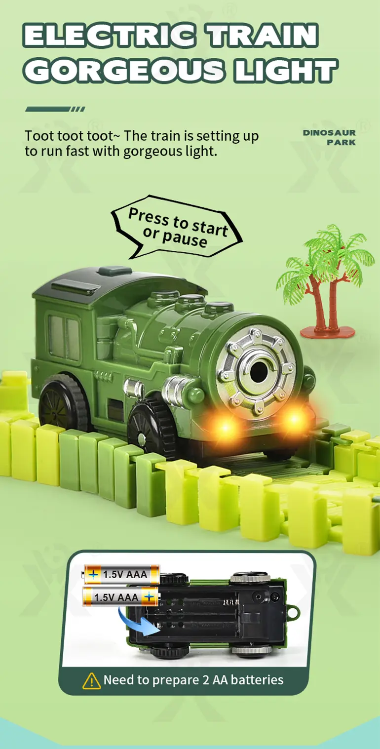 Dinosaur Themed Track Toy Sets (TB-4057477) — illustrated product details, panel 3