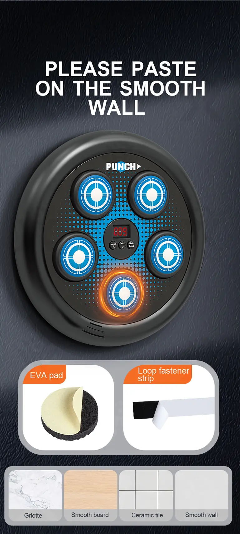 Electronic Boxing Board Toys, Boxing Toys for 8 Year Olds and Up (TB-4862798) — illustrated product details, panel 3