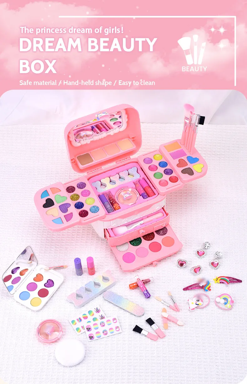 Kids Dream Makeup Kit Toy (TB-4340700) — illustrated product details, panel 1