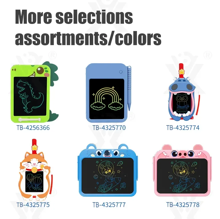 Animal-Themed LCD Writing Tablets, Bulk Writing and Drawing Toys for Sale (TB-4325776) — illustrated product details, panel 8
