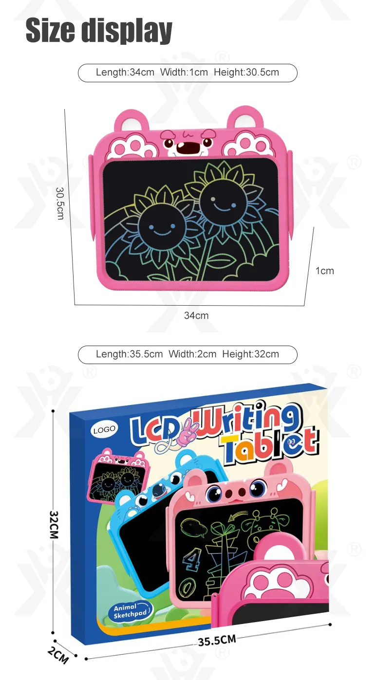 Animal-Themed LCD Writing Tablets, Bulk Writing and Drawing Toys for Sale (TB-4325776) — illustrated product details, panel 9