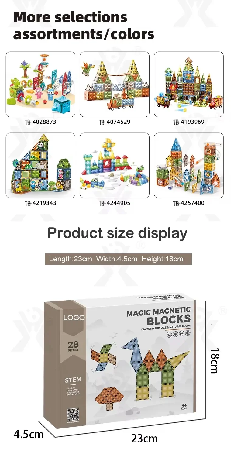 Magnetic Building Block Sets, Stimulate Children’s 3D Imagination (TB-4074525) — illustrated product details, panel 9