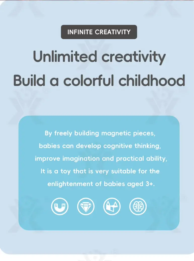 Shiny Magnetic Building Blocks (TB-4863236) — illustrated product details, panel 2
