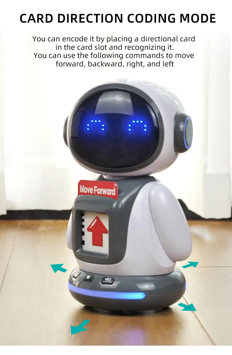 Smart Card-Reading Robot Toys (TB-4540801) — illustrated product details, panel 3