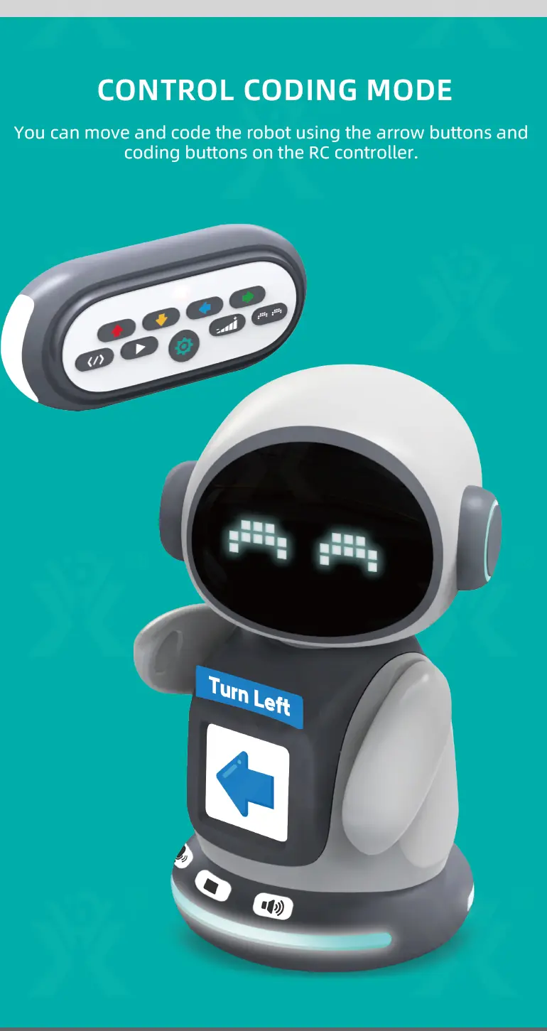 Smart Card-Reading Robot Toys (TB-4540801) — illustrated product details, panel 6