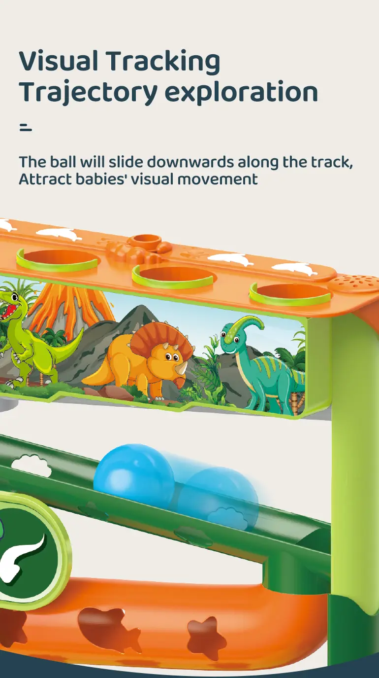 Dinosaur Theme Track Ball Toy Set (TB-4537294) — illustrated product details, panel 5