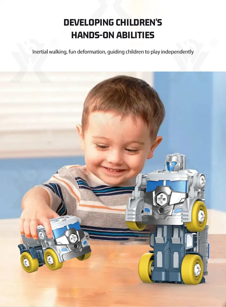 5-in-1 Transforming Construction Robot Toy Set for Kids (TB-4469642) — illustrated product details, panel 2