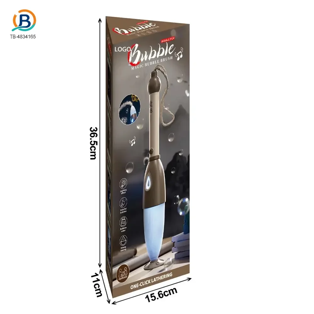 Bubble Toys in the Shape of a Chinese Calligraphy Brush, Bulk Automatic Bubble Wands for Sale (TB-4834165) — product photograph 4