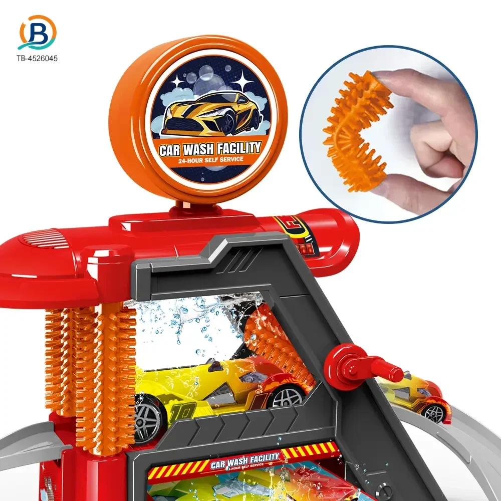 Car Wash Toy Sets, Equipped with Manual Water Spray System and Alloy Toy Car (TB-4526045) — product photograph 2