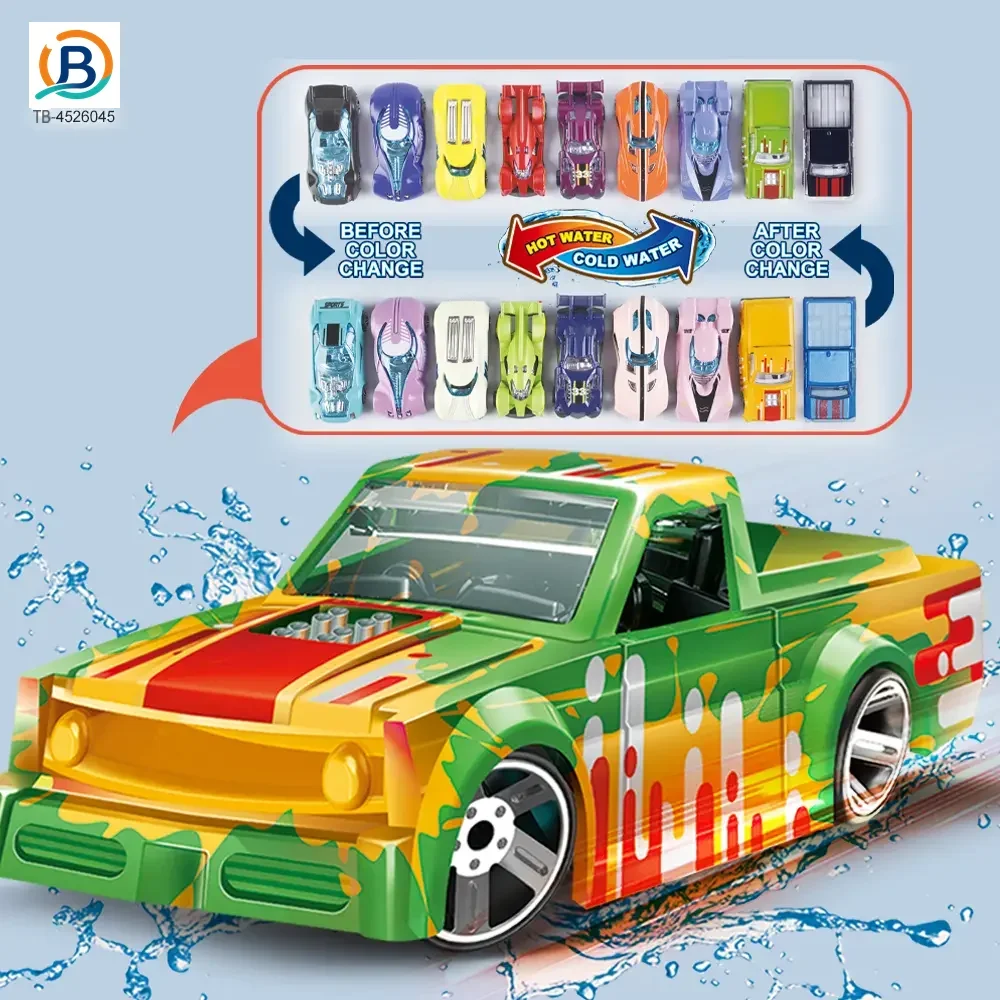 Car Wash Toy Sets, Equipped with Manual Water Spray System and Alloy Toy Car (TB-4526045) — product photograph 4
