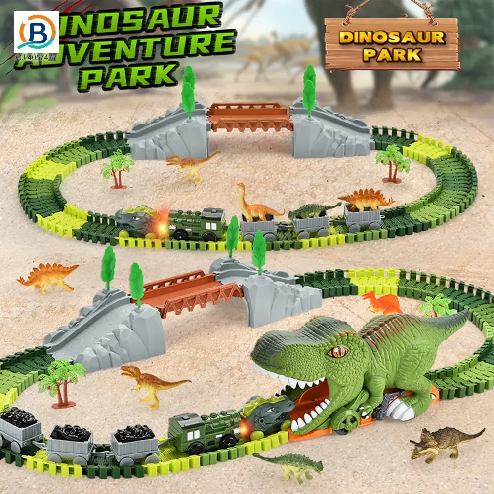 Dinosaur Themed Track Toy Sets (TB-4057477) — product photograph 2