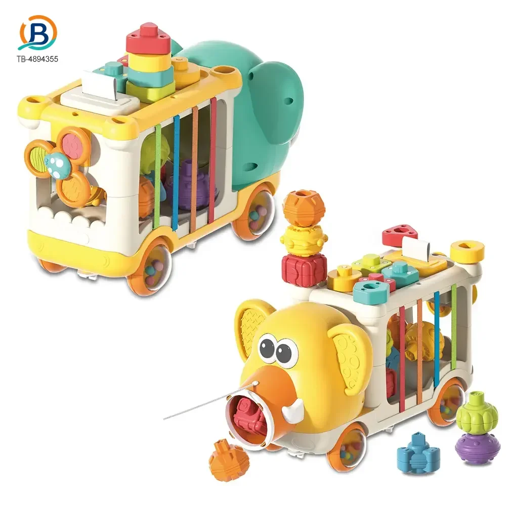 Educational Toys, Elephant Stacking Toys, Interesting Building Blocks (TB-4894355) — product photograph 1