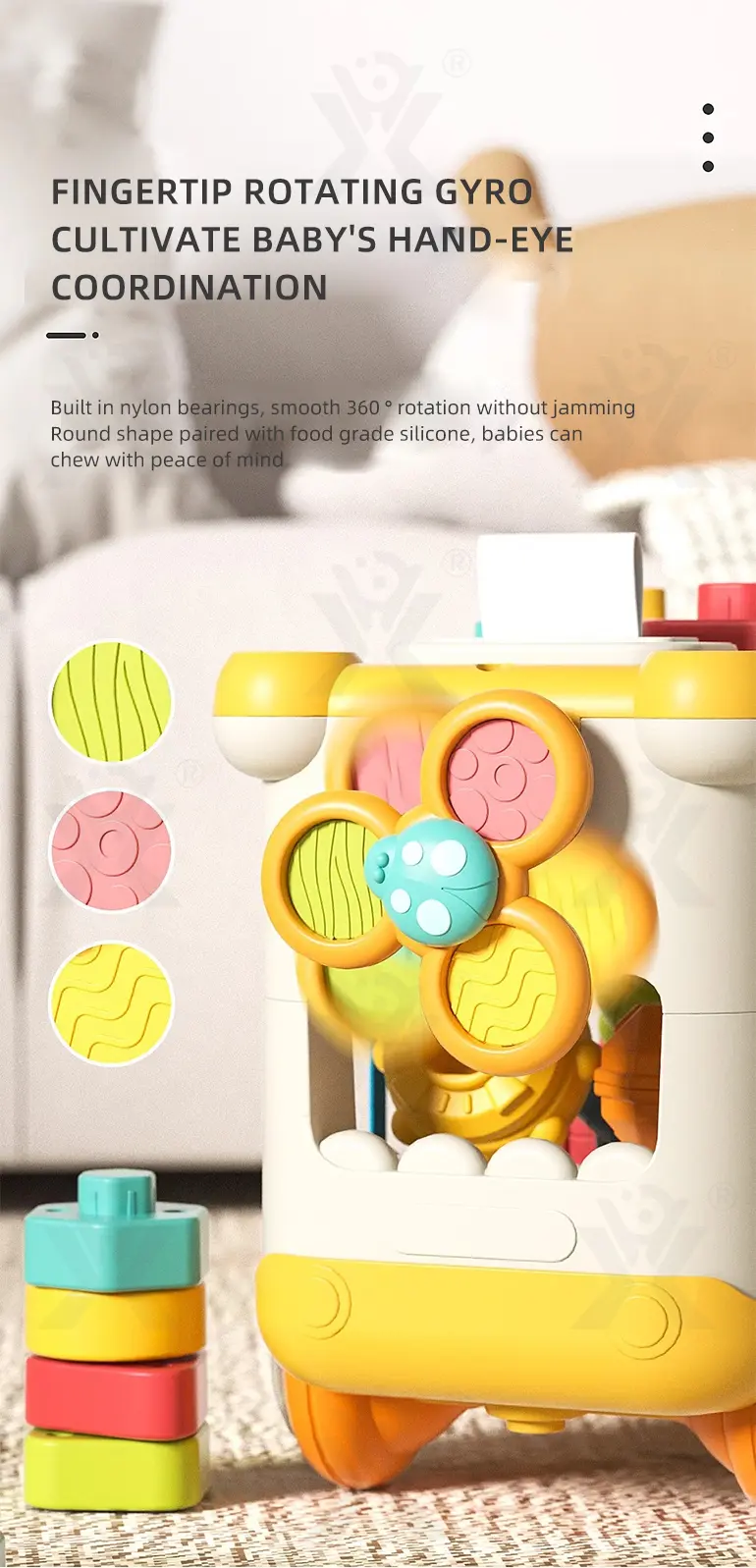 Educational Toys, Elephant Stacking Toys, Interesting Building Blocks (TB-4894355) — illustrated product details, panel 7