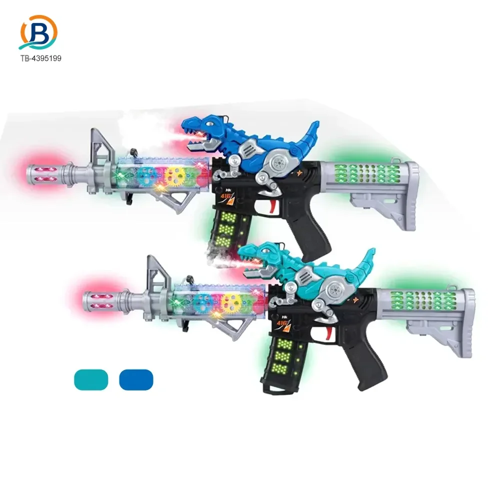 Dinosaur Electric Toy Guns with LED Lights, Sounds & Spray (TB-4395199) — product photograph 2