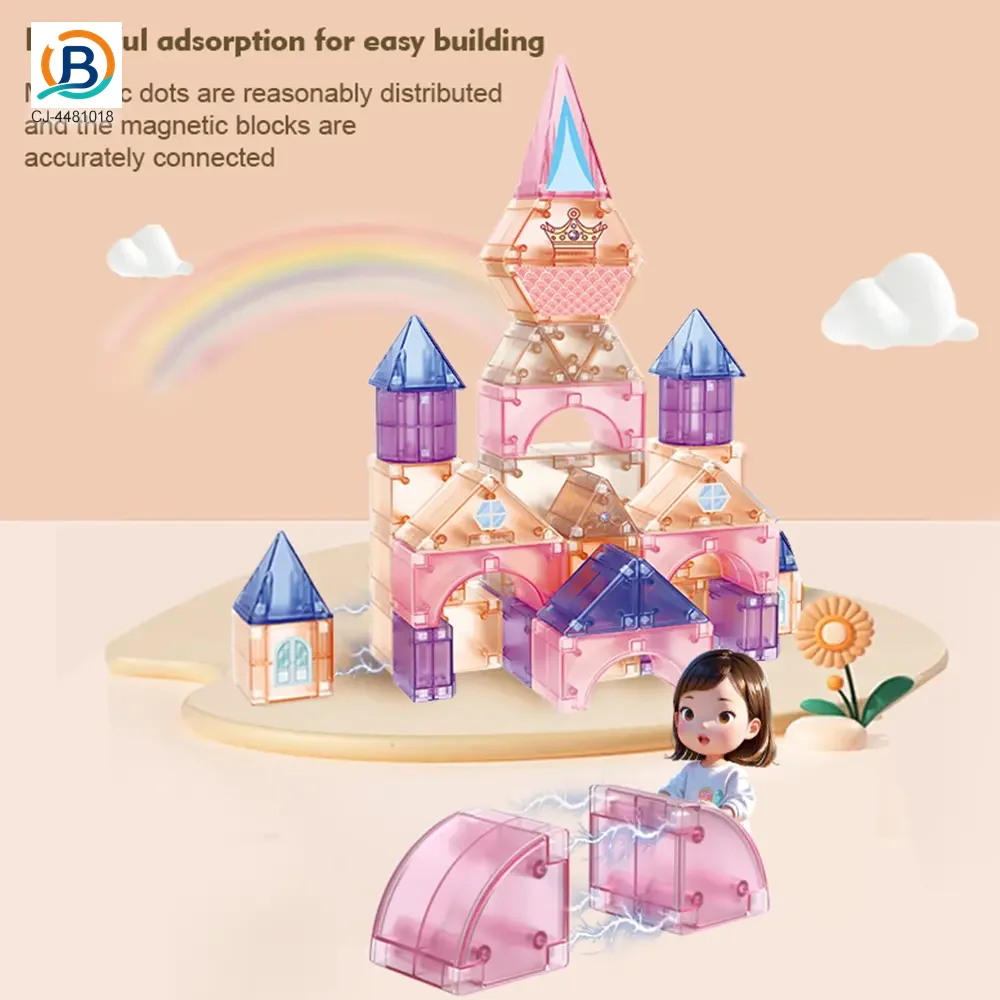 Magic Magnetic Building Block Sets, Kids‘ Fairy Tale Building Block Toys, Wholesale and Customizable (TB-4481018) — product photograph 5