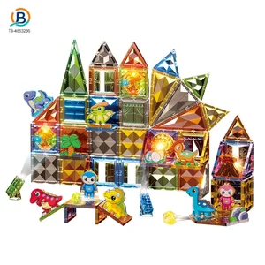 wholesale shiny magnetic building block set TB 4863236 (1)