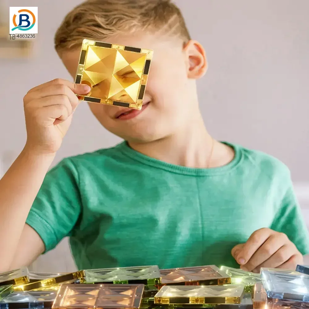 Shiny Magnetic Building Blocks (TB-4863236) — product photograph 3