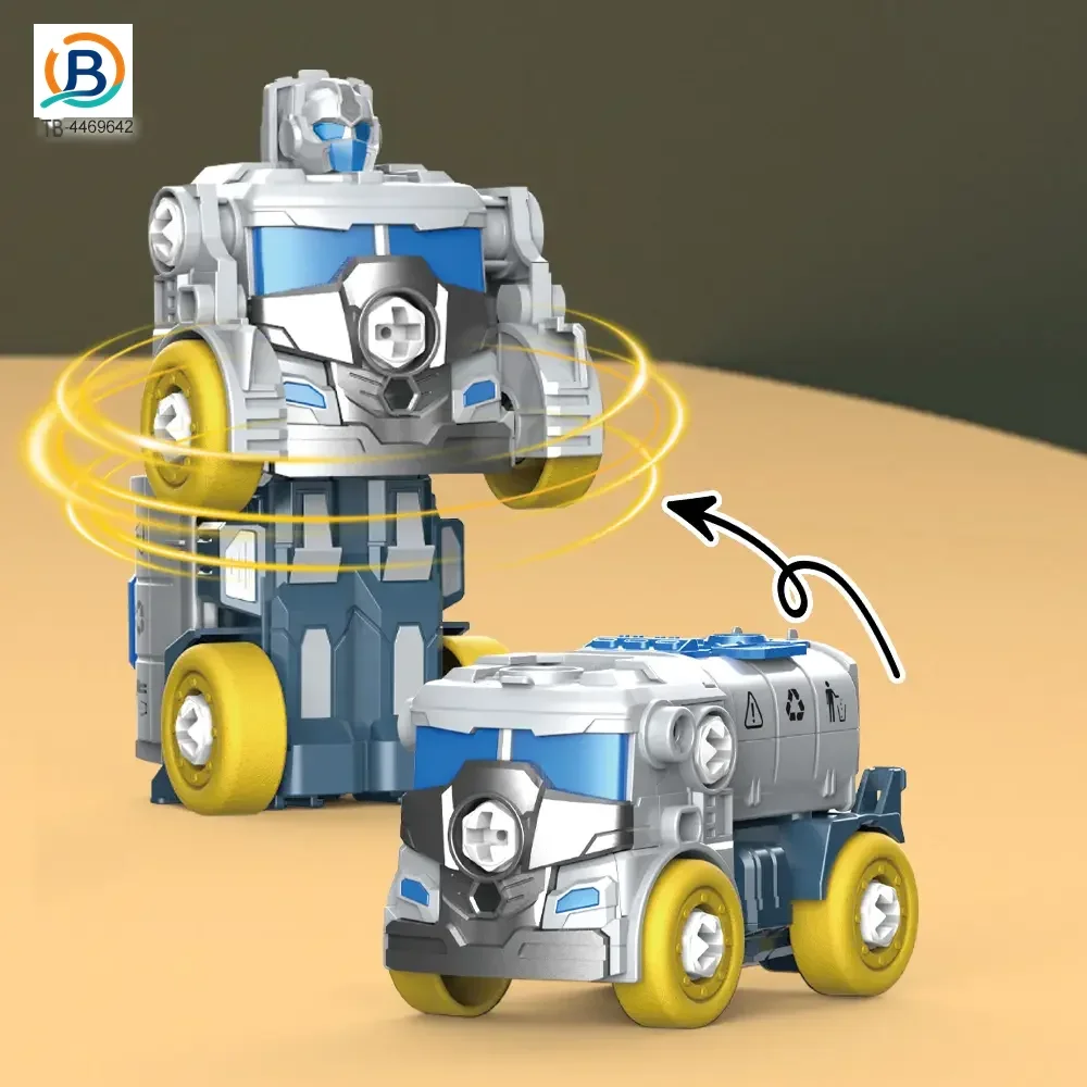 5-in-1 Transforming Construction Robot Toy Set for Kids (TB-4469642) — product photograph 2