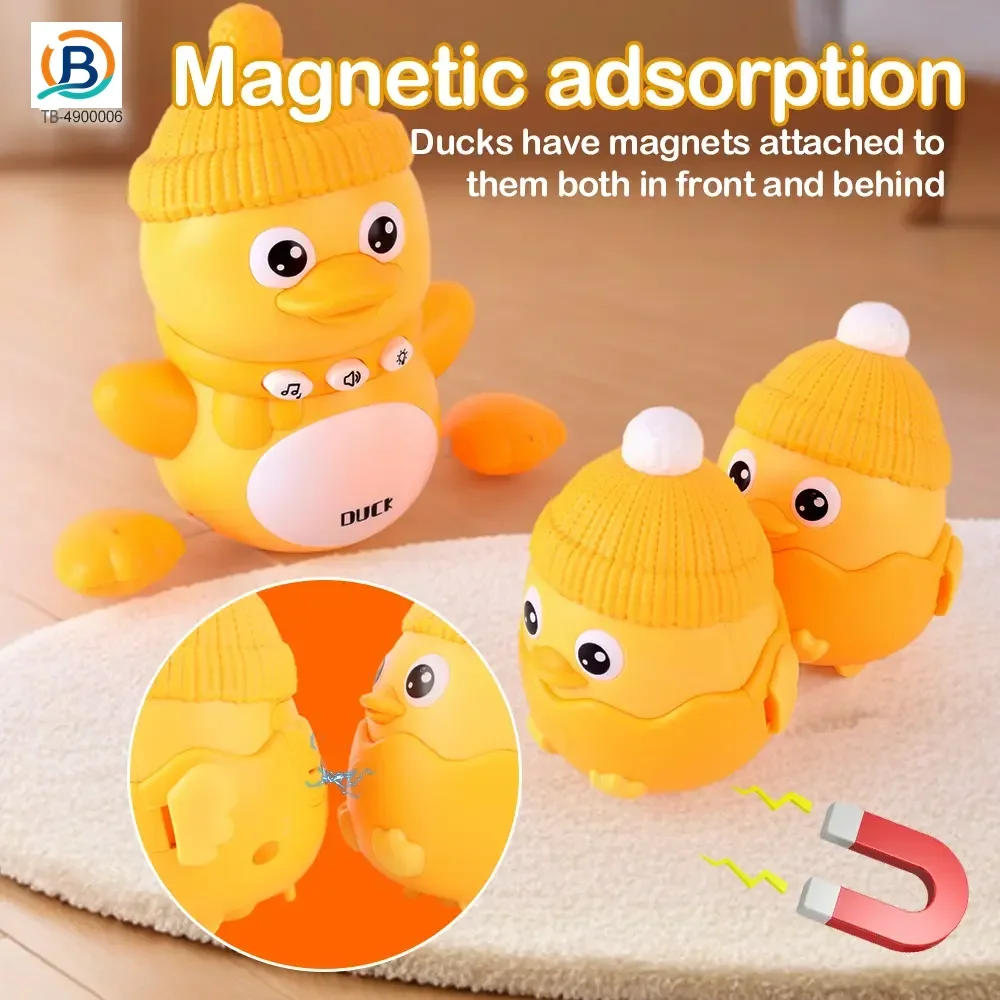 Magnetic Crawling Duck Toy for Babies-Music, Light & Interactive Play (TB-4900006) — product photograph 2