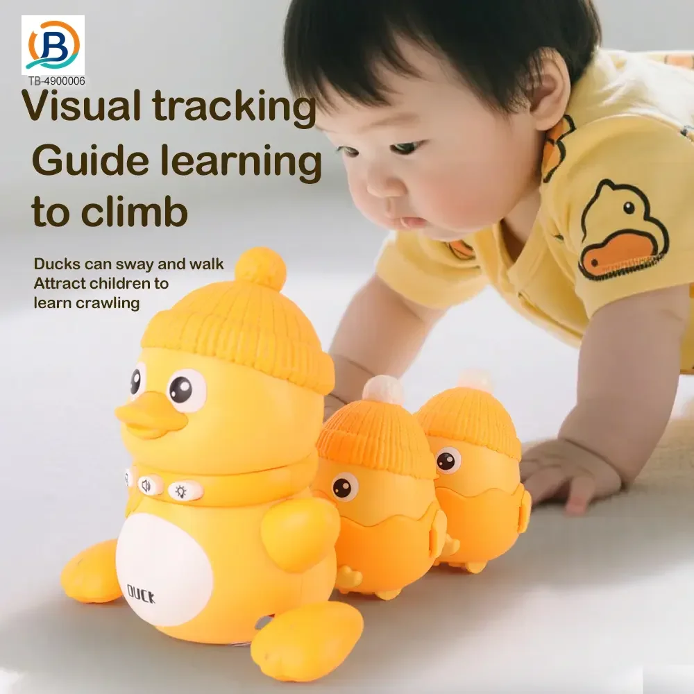 Magnetic Crawling Duck Toy for Babies-Music, Light & Interactive Play (TB-4900006) — product photograph 3