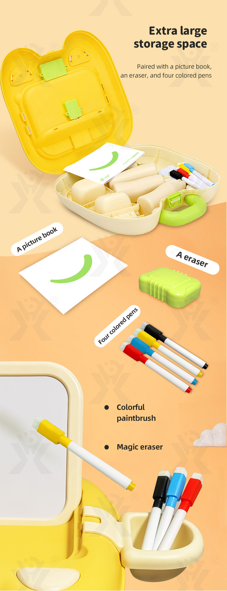 Puppy Drawing Board Toy For Kids (TB-4321765) — illustrated product details, panel 6