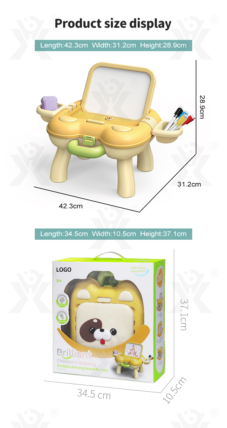 Puppy Drawing Board Toy For Kids (TB-4321765) — illustrated product details, panel 8