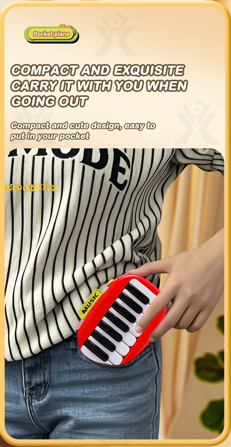 Pocket Electric Piano Toy (TB-4955174) — illustrated product details, panel 8