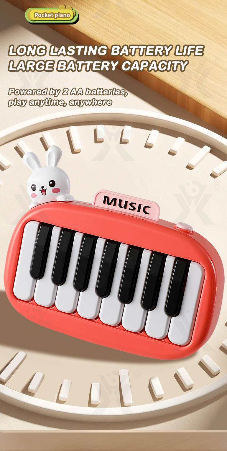Pocket Electric Piano Toy (TB-4955174) — illustrated product details, panel 9