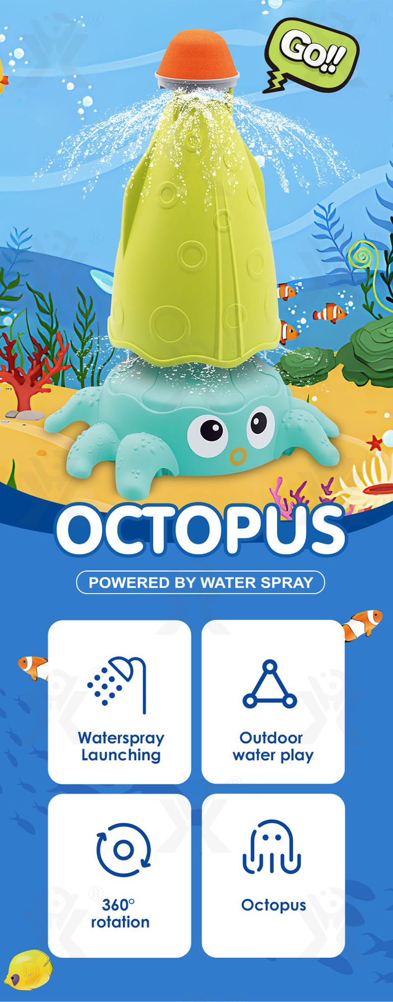 Octopus Sprinkler Toys (TB-4262992) — illustrated product details, panel 1