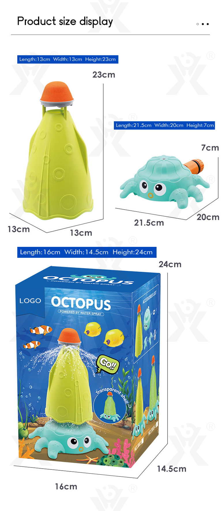 Octopus Sprinkler Toys (TB-4262992) — illustrated product details, panel 11