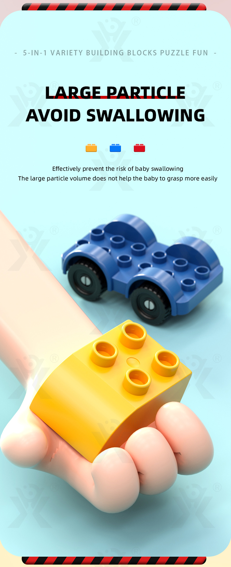 5-in-1 Police Station Building Blocks Toy for Kids (TB-4299083) — illustrated product details, panel 15