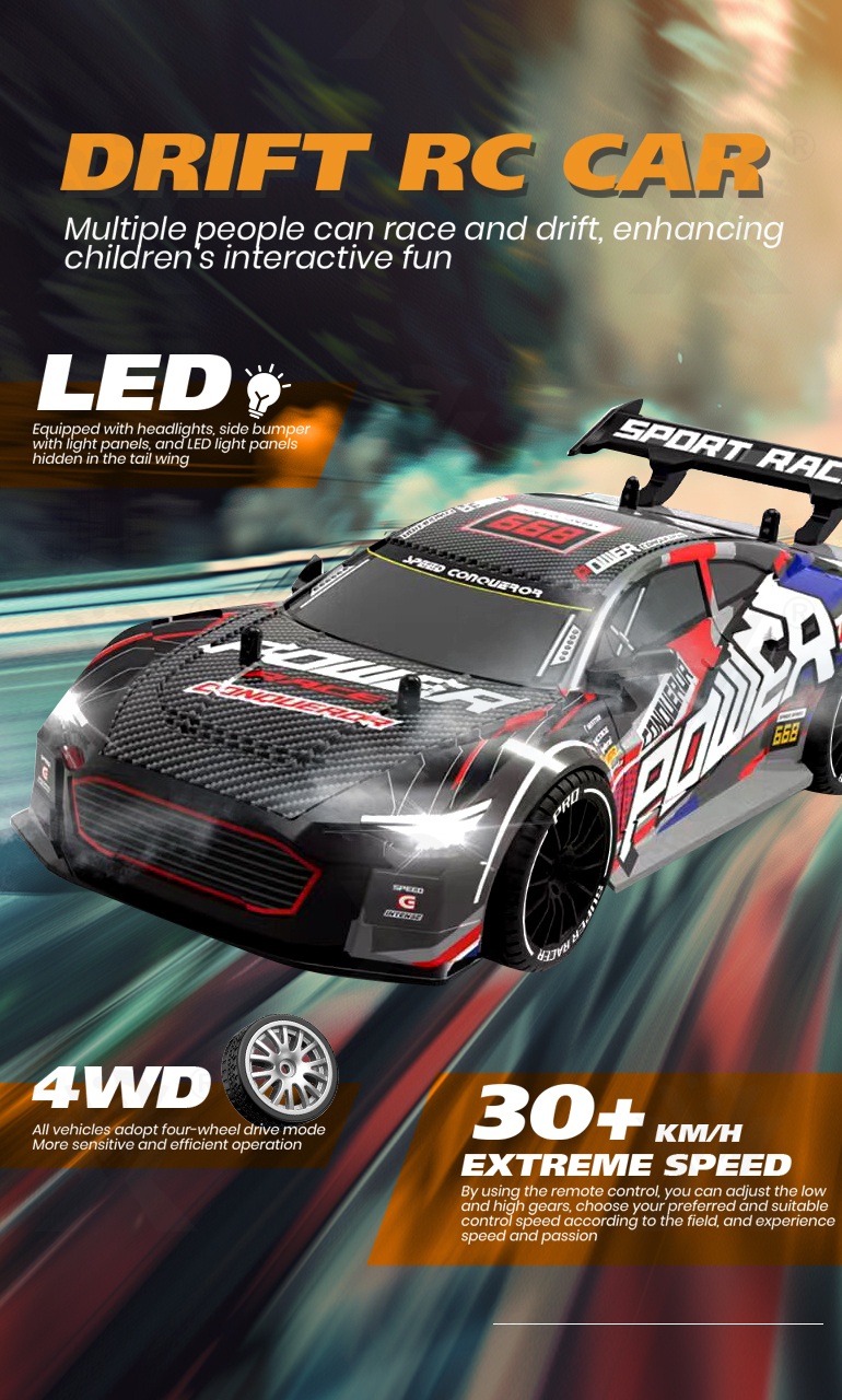 Spray Remote Control Car (TB-4509559) — illustrated product details, panel 2
