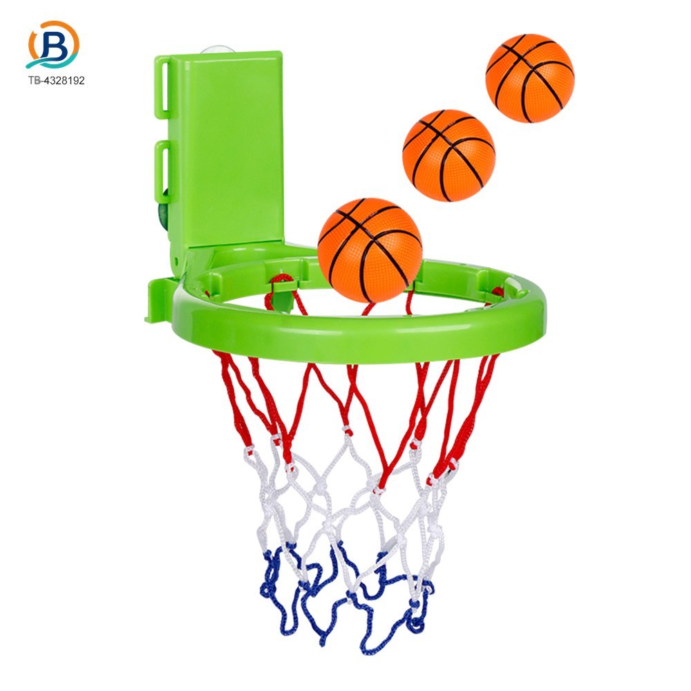 2-in-1 Kids’ Bath Basketball Hoop Toy with Suction Cups & Straps (TB-4328192) — product photograph 7