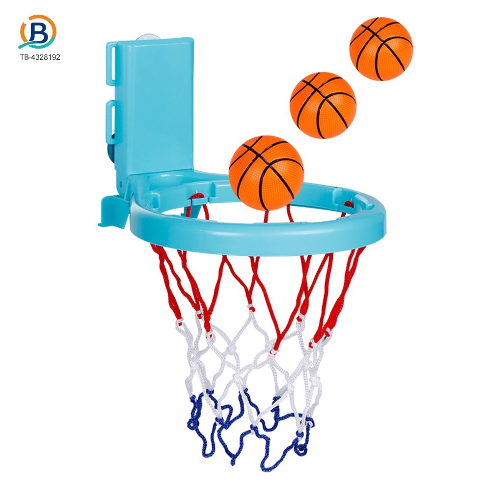 2-in-1 Kids’ Bath Basketball Hoop Toy with Suction Cups & Straps (TB-4328192) — product photograph 8