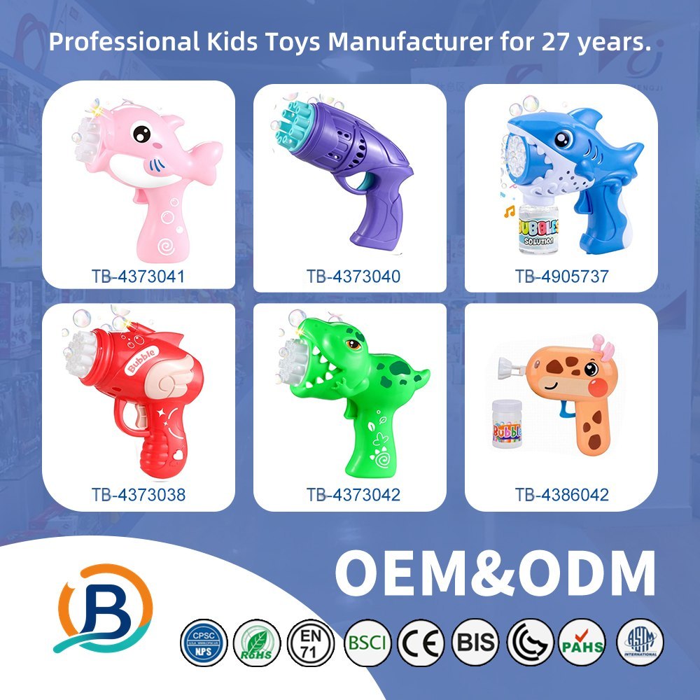 Porous Electric Bubble Gun Toy (TB-4373020) — product photograph 7