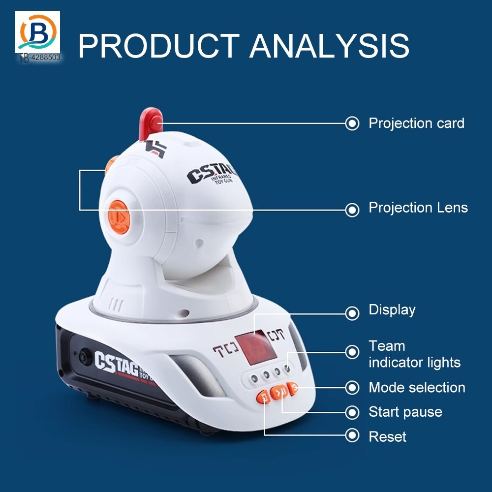 360° Infrared Projector Toy for Interactive Play (TB-4288503) — product photograph 5
