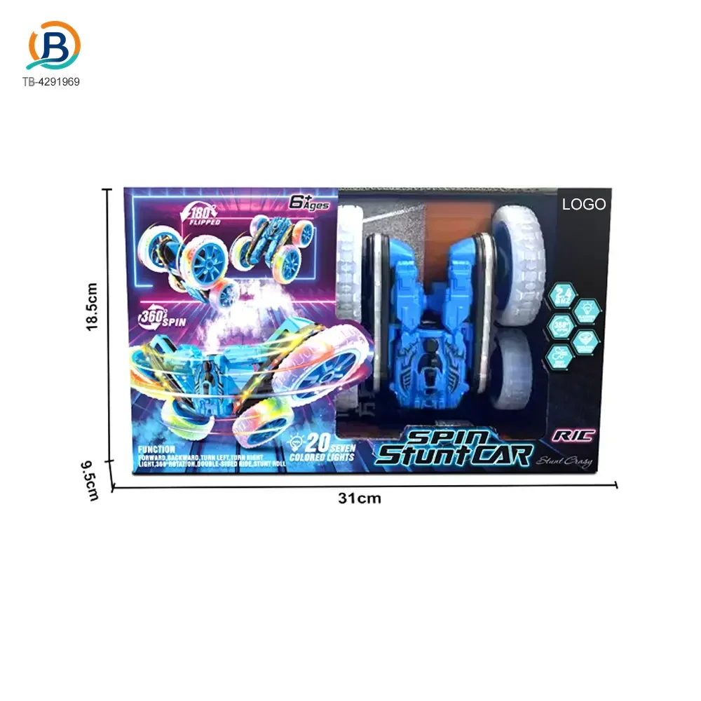 RC Stunt Cars with Spray & LED Lights (TB-4291969) — product photograph 7