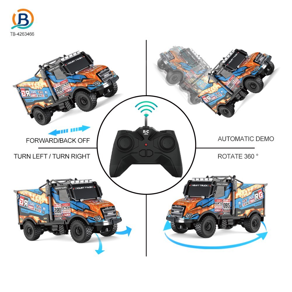 RC Truck Rally Toy For Kids, All-terrain Tyres (TB-4263466) — product photograph 5