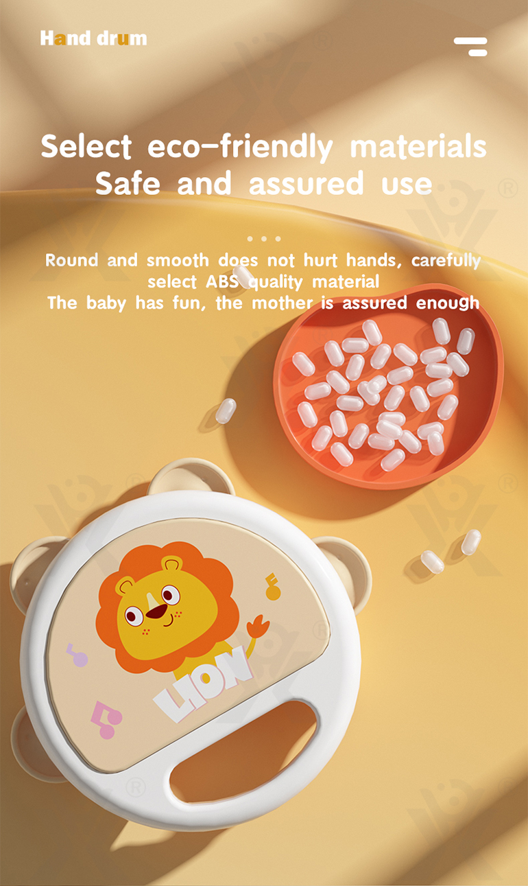 Baby Hand Drum Toy with Shake & Clap Sounds (TB-4301261) — illustrated product details, panel 4