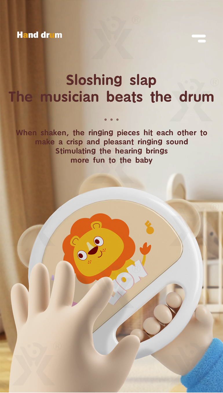 Baby Hand Drum Toy with Shake & Clap Sounds (TB-4301261) — illustrated product details, panel 5